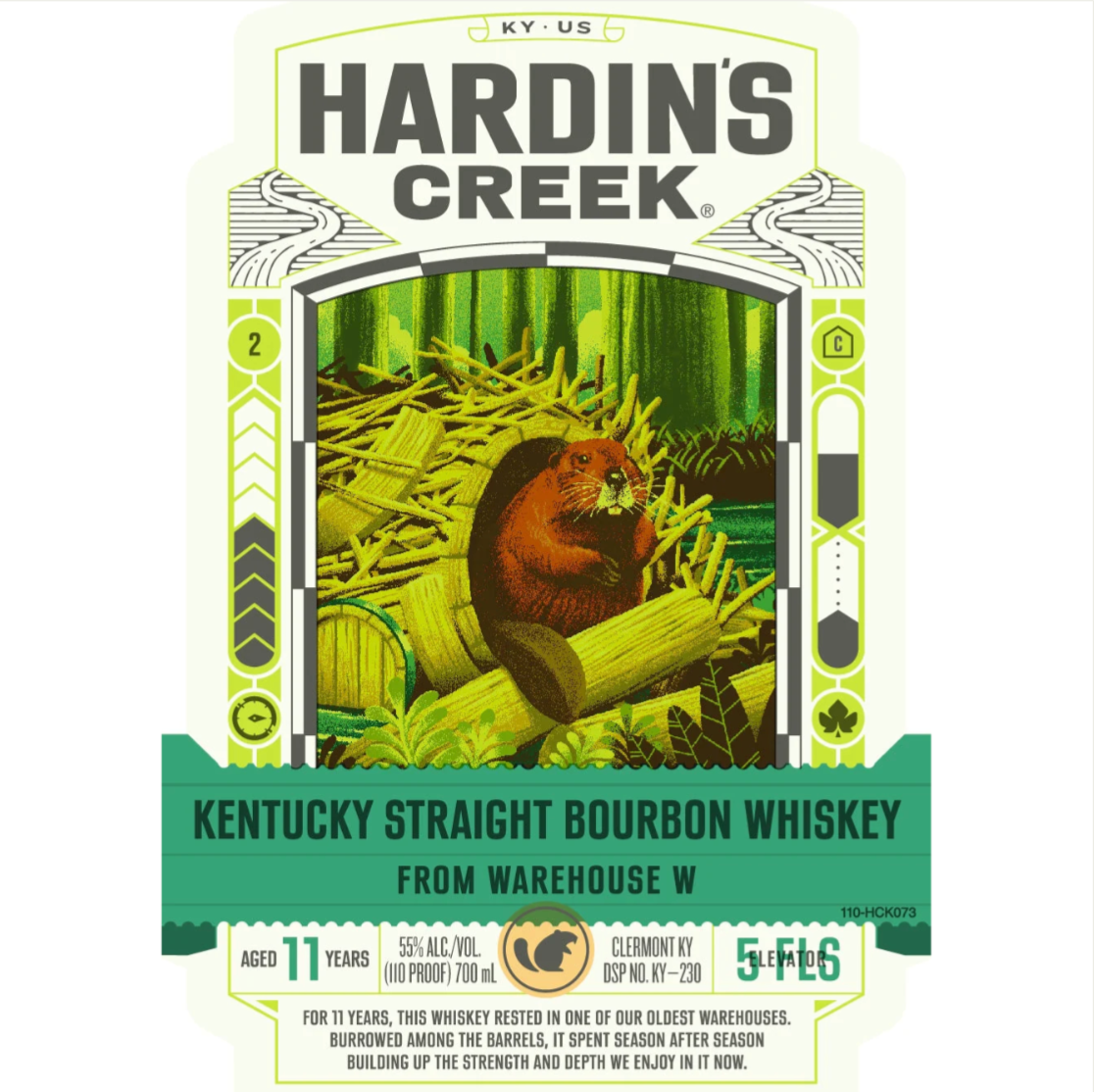 Hardin’s Creek Bourbon Warehouse W 5FL 11 Years Old 750ml