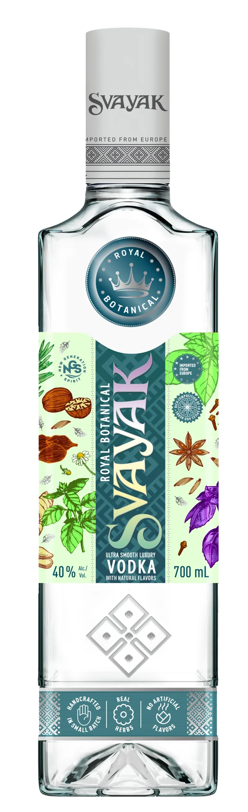 Svayak Vodka Royal Botanical 700 ml
