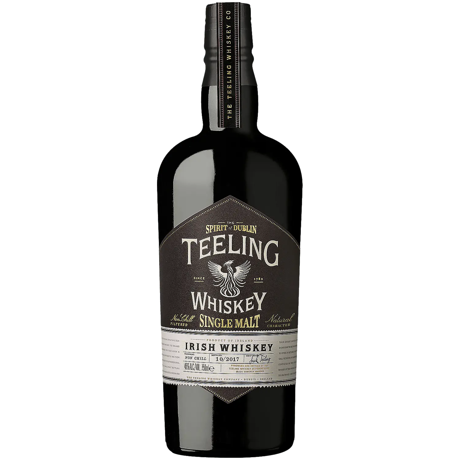 Teeling Single Malt Irish Whiskey Teeling Single Malt 92 750ml.