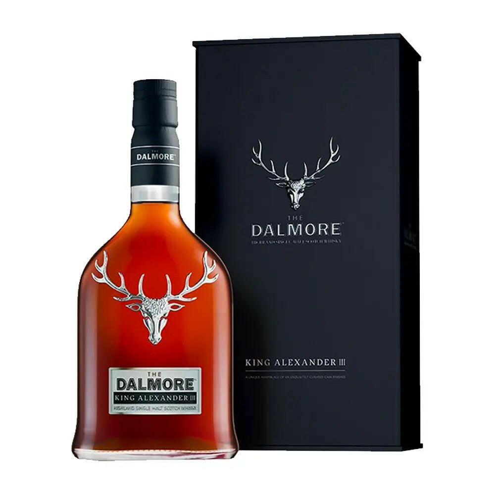 Dalmore King Alexander Iii Single Malt Scotch Whisky 750ml.