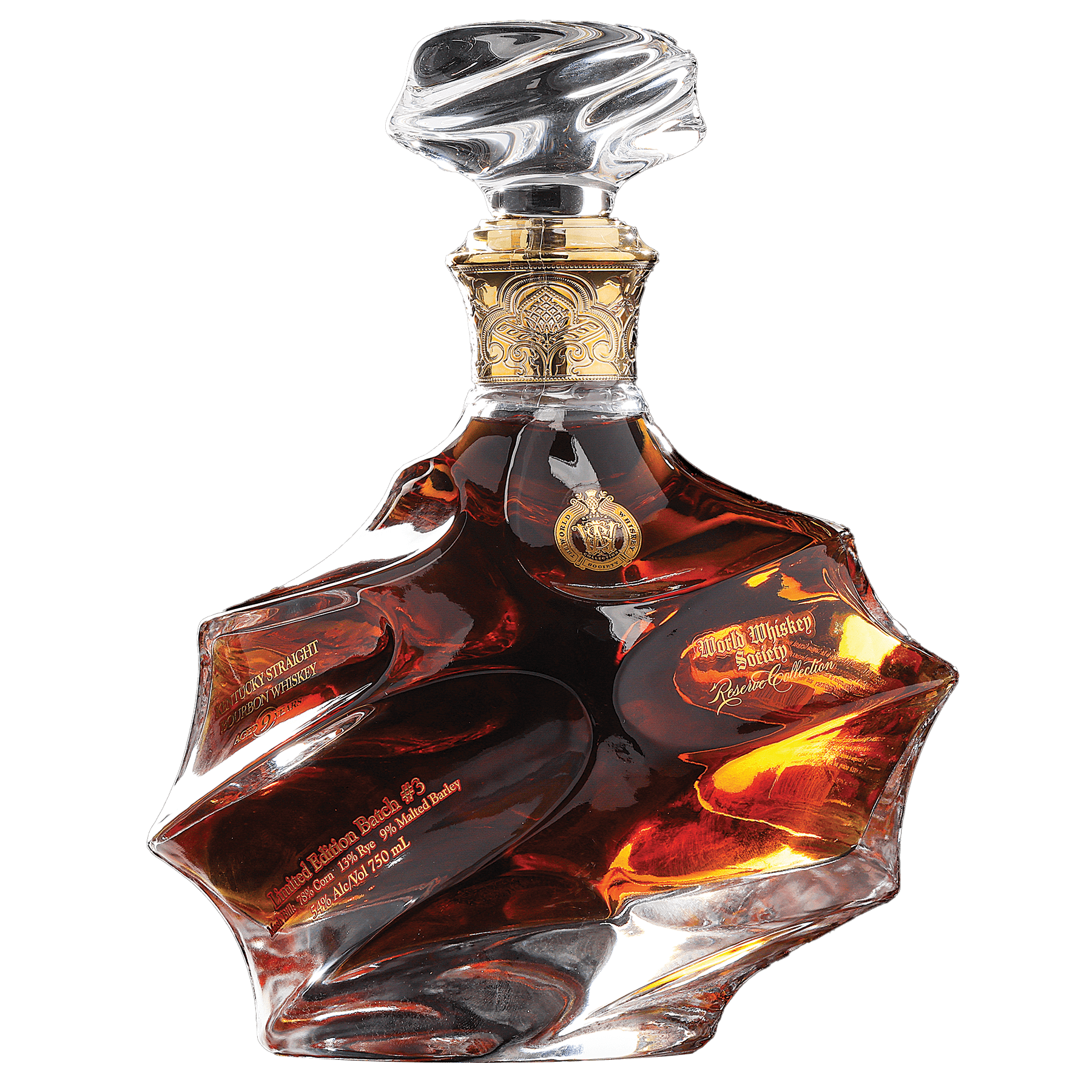 World Whiskey Society Limited Edition 9 Years Old Batch #3 750ml.