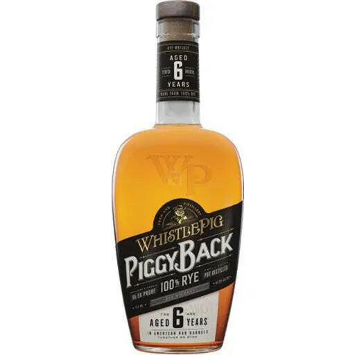 Whistle Pig Rye Pigy Back 750ml.
