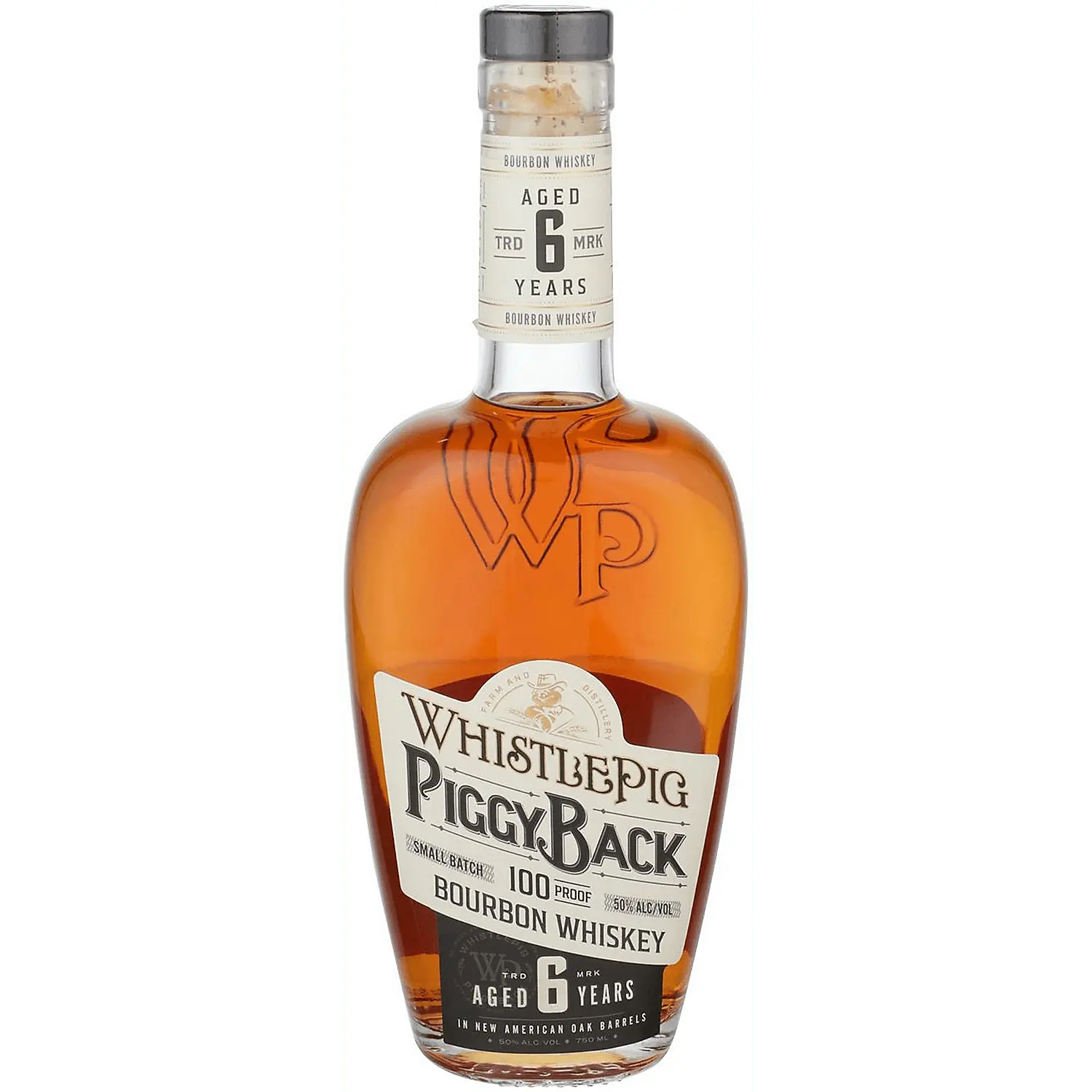 Whistlepig Bourbon Piggyback 6 Yr 100 750ml.