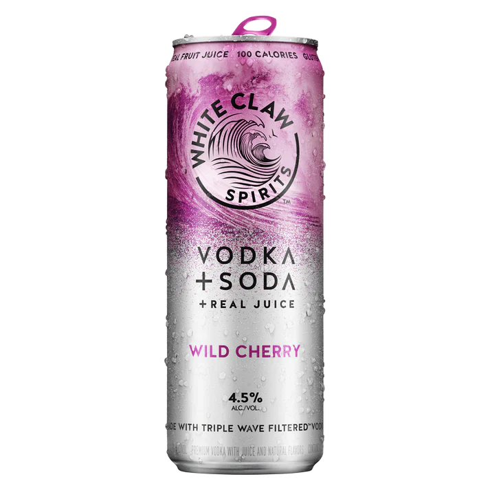 White Claw Vodka + Soda Wild Cherry Pack 4x350ml
