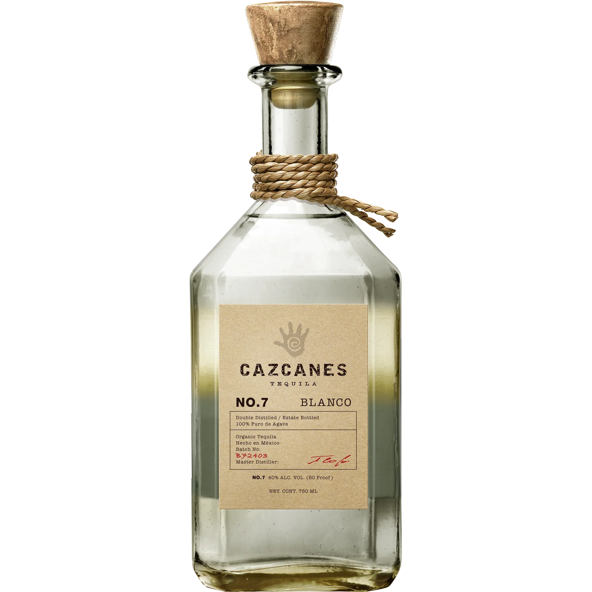 Cazcanes No.7 Blanco Tequila 750ml