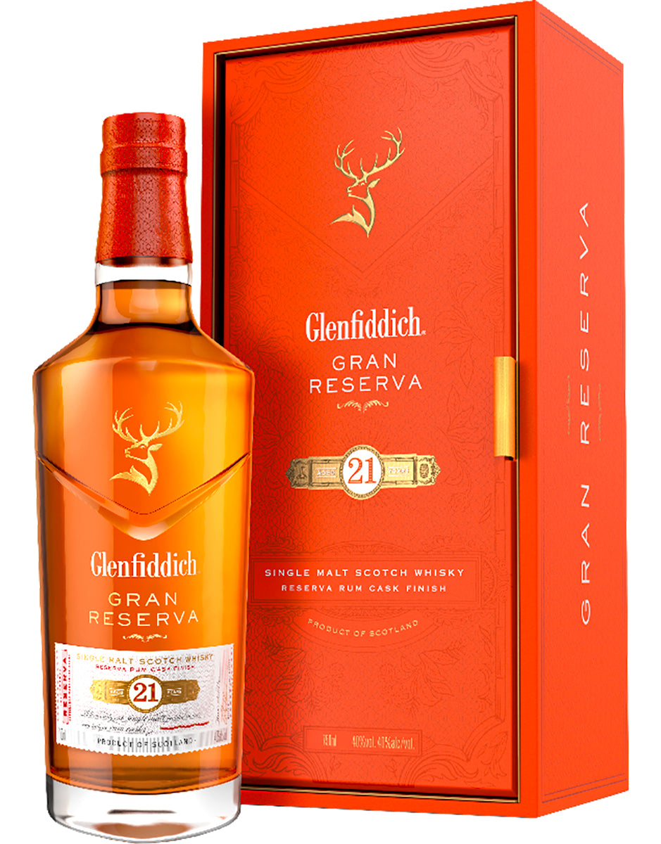 Glenfiddich 21 Year Old Reserva Rum Cask Finish Single Malt Scotch Whisky 750ml