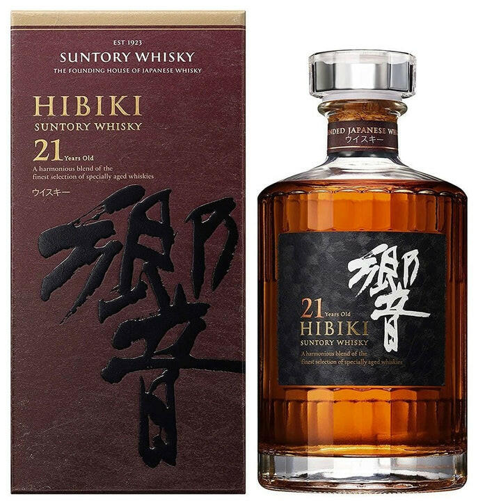 Hibiki 21 Years Old Blended Japanese Whisky 750ml.