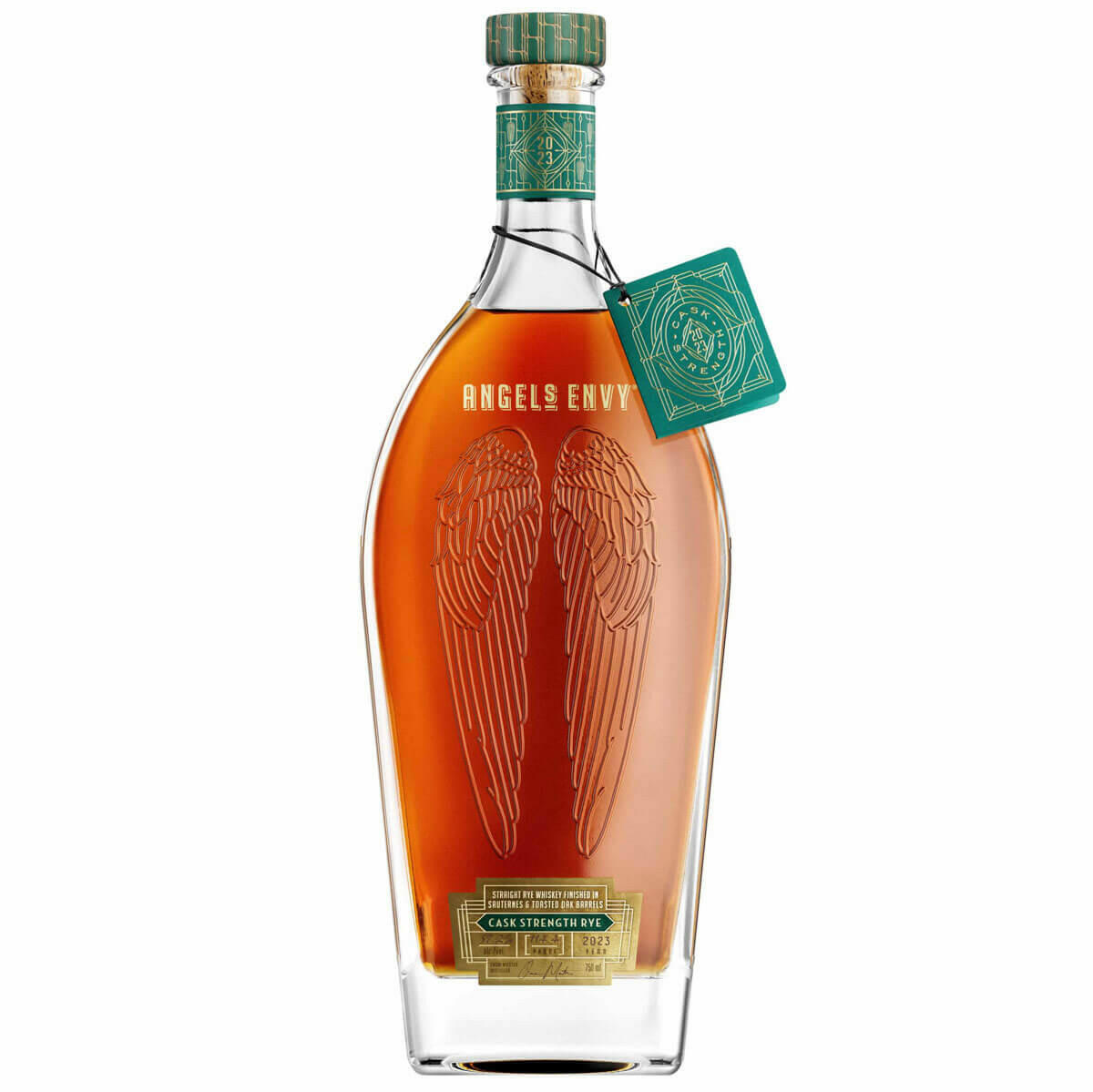 Angels Envy Cask Strength Rye Whiskey 750ml.