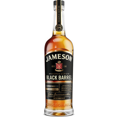 Jameson Black Barrel Select Reserve Irish Whiskey 80 Proof 750ml
