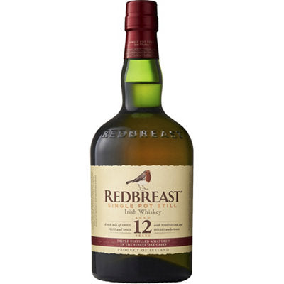 Redbreast 12 Year Old Single Pot Still Irish Whiskey 80 Proof 750ml