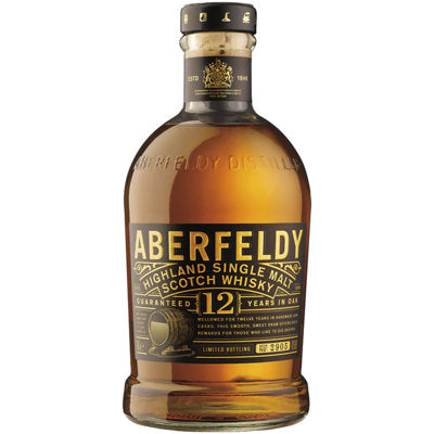 Aberfeldy 12 Year Old Single Malt Scotch Whisky 80 Proof 750ml
