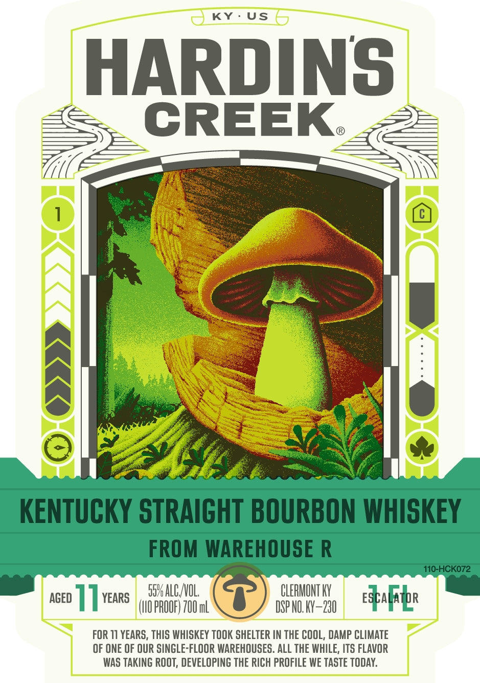 Hardin's Creek Bourbon Warehouse R 1FL 11 Years Old 750ml