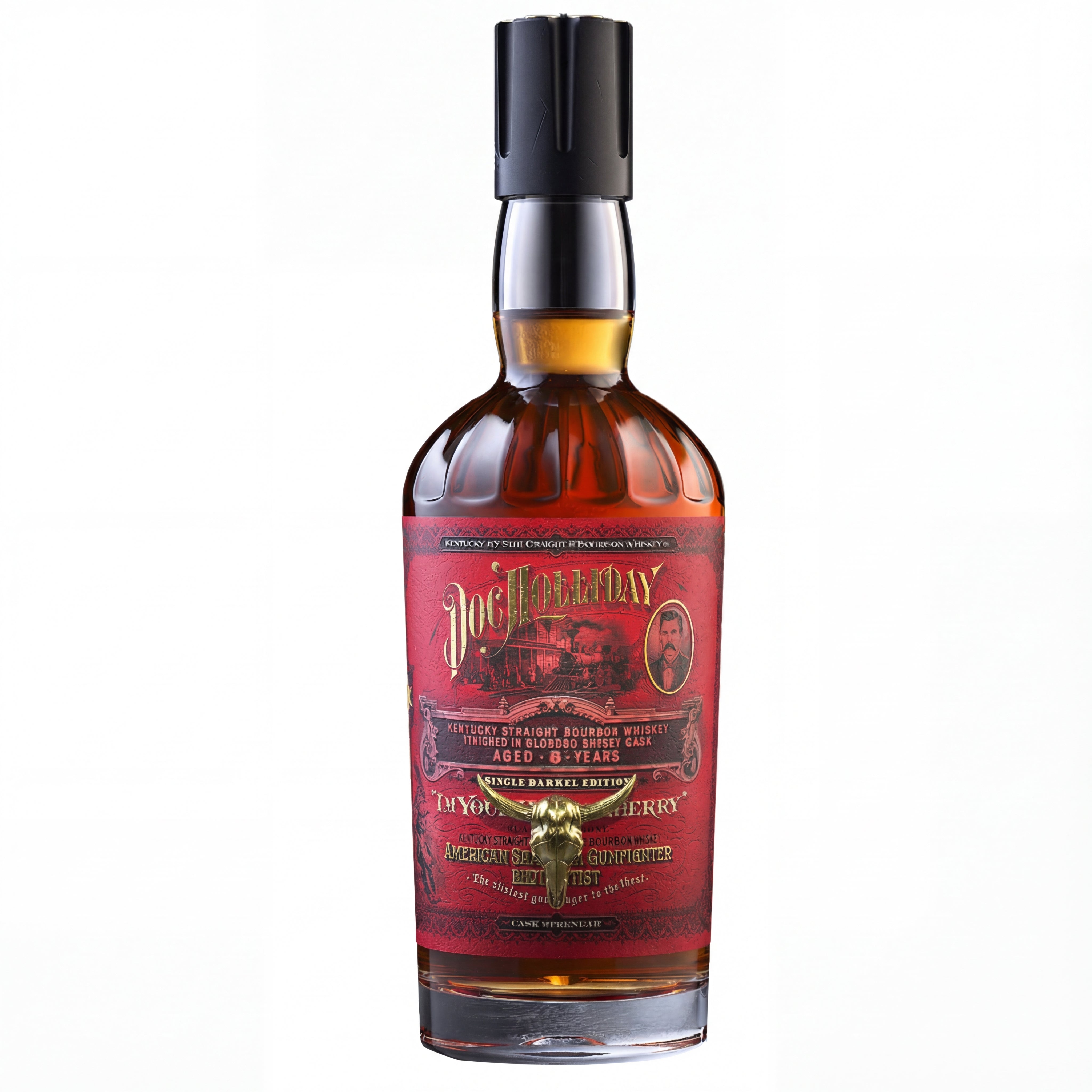 Doc Holliday 8 Years Old Kentucky Straight Bourbon Whiskey Finished in Oloroso Sherry 750ml