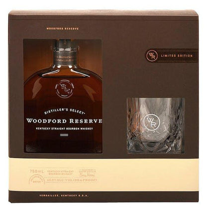 Woodford Reserve Kentucky Straight Bourbon Whiskey 750ml - Gift Set